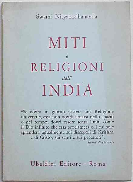 Miti e religioni dell'India.