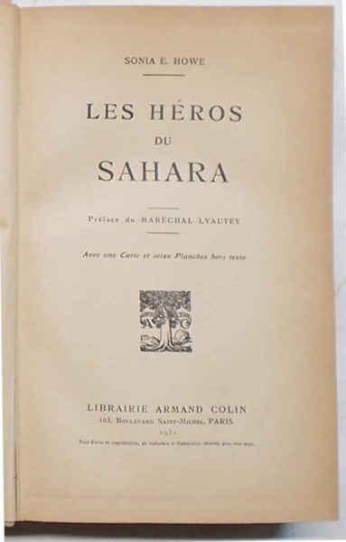 Les Héros du Sahara.