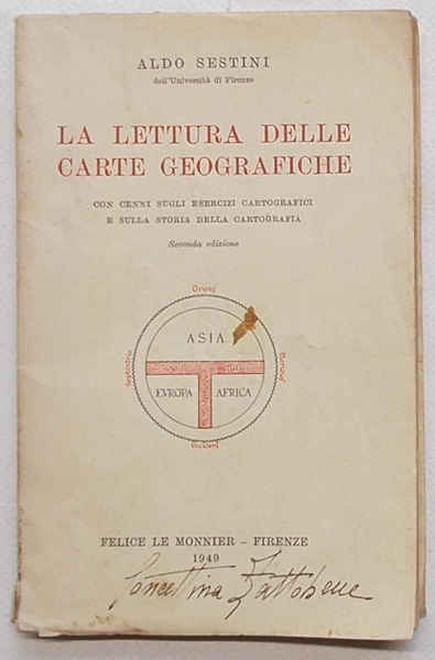 La lettura delle carte geografiche. Con cenni storici sugli esercizi …