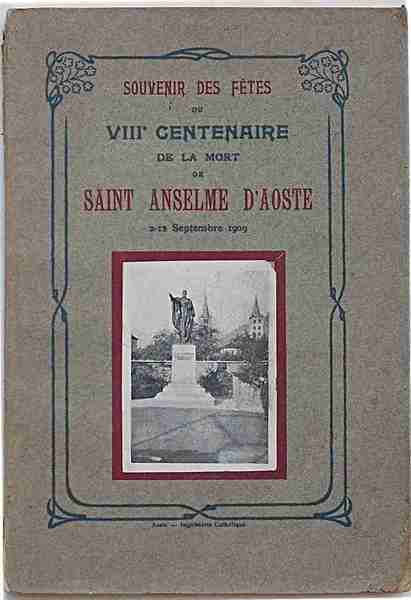 Souvenir des fétes du VIIIe Centenaire de la mort de …