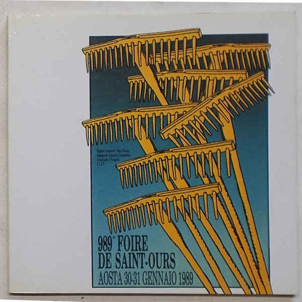 989e Foire de Saint-Ours. 30-31 gennaio 1989. Aosta.