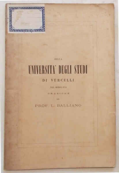 Il Risorgimento vercellese e l'impronta di Cavour.