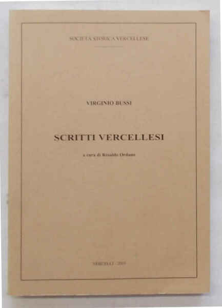 Scritti vercellesi.