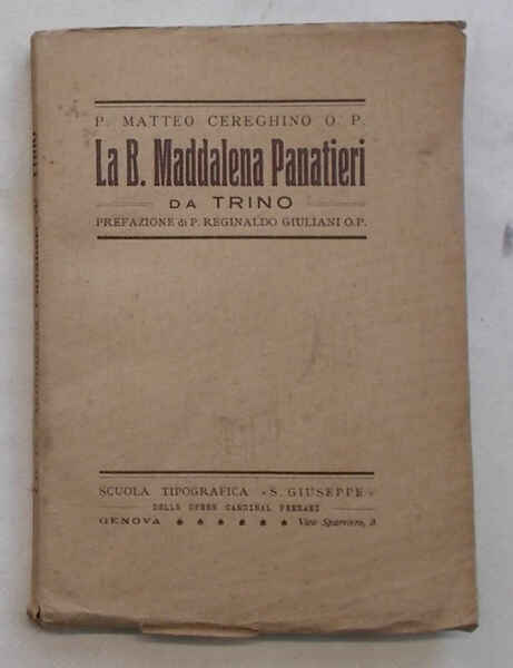 La Beata Maddalena Panatieri da Trino.