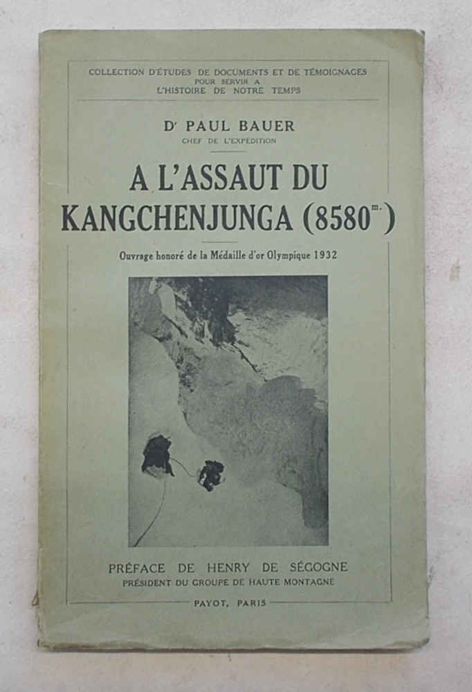 A l'assaut du Kangchenjunga (8580 m.).