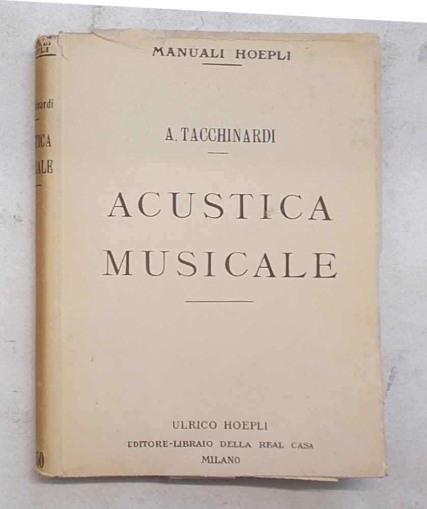 Acustica musicale.