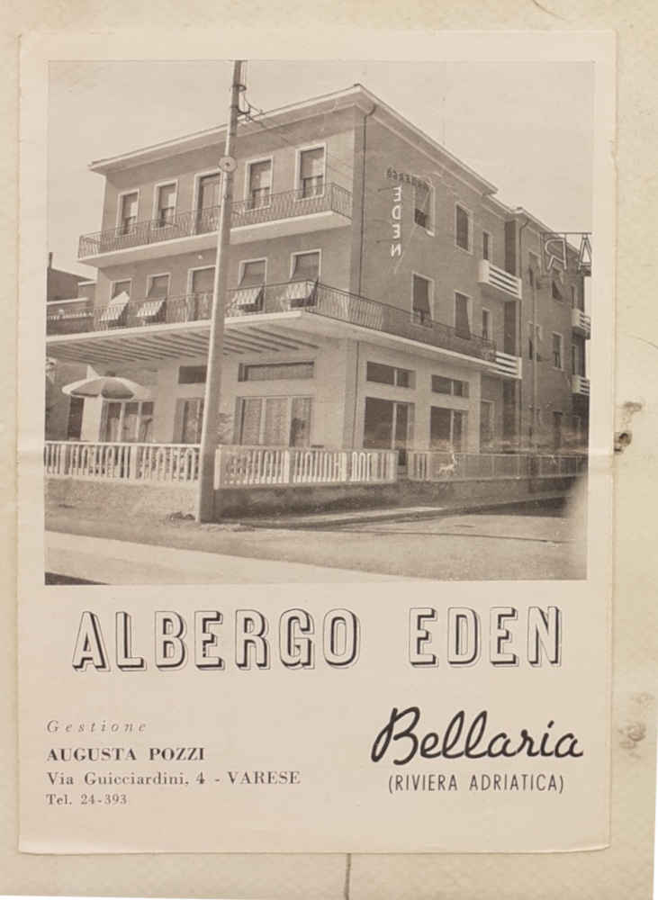 Albergo Eden. Bellaria (Riviera Adriatica).