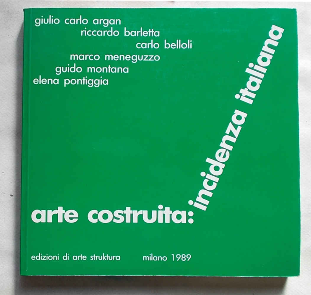 Arte costruita. Incidenza italiana.