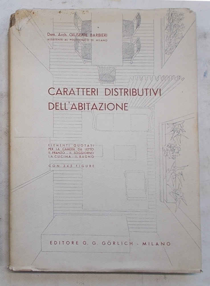 Caratteri distributivi dell'abitazione. Elementi quotati per la camera da letto …