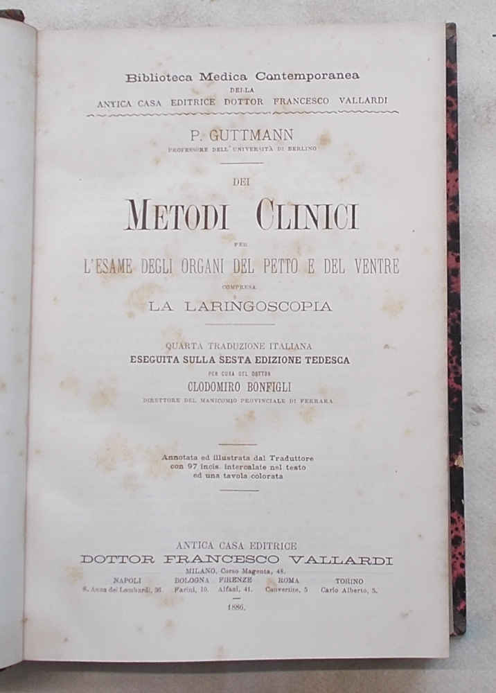 Dei metodi clinici per l'esame degli organi del petto e …