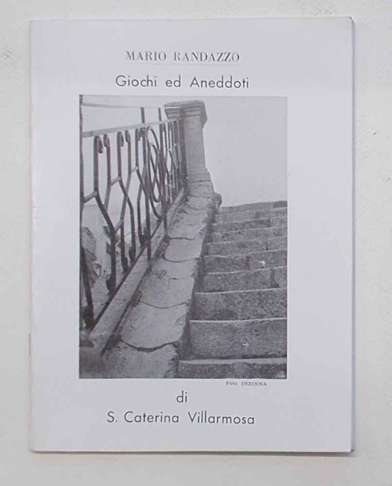 Giochi e aneddoti di S. Caterina Villarmosa. (Sicilia Caltanissetta)