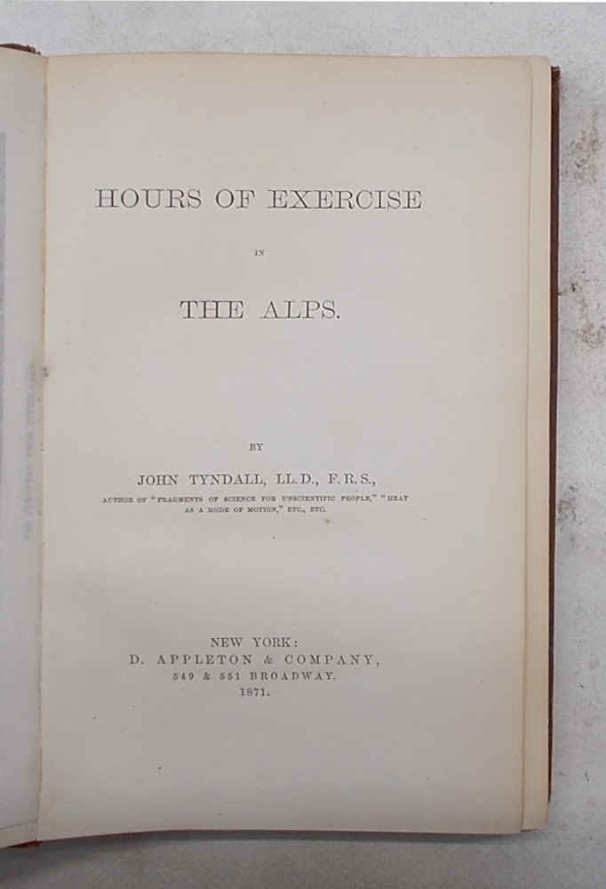 Hours of exercise in the Alps.