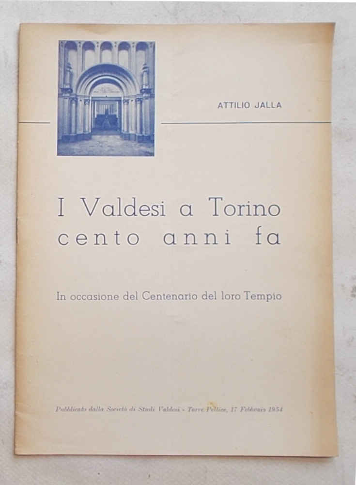 I Valdesi a Torino cento anni fa. In occasione del …