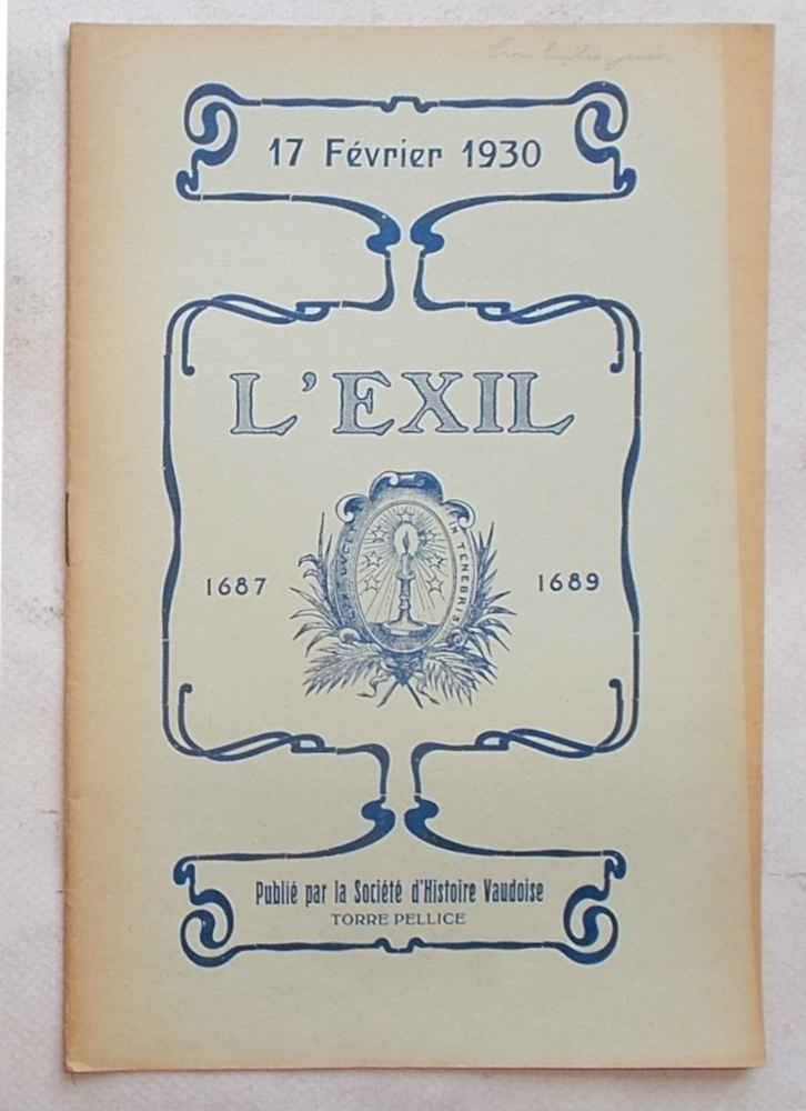 L'Exil. 1687 - 1689.