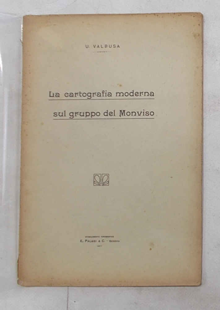 La cartografia moderna sul gruppo del Monviso.