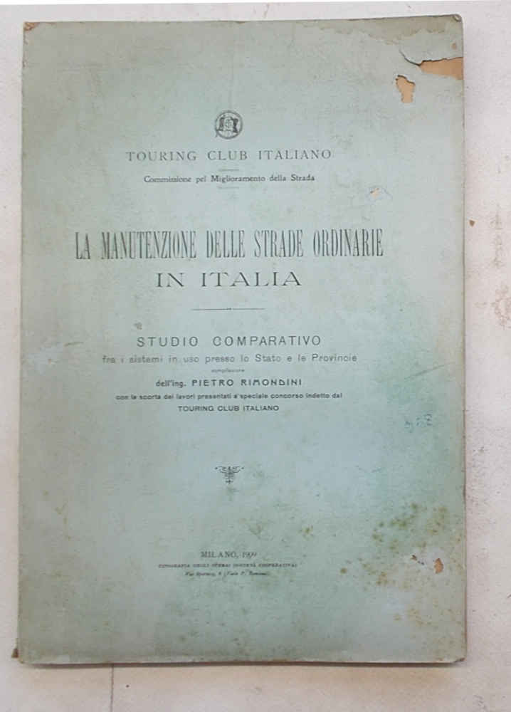 La manutenzione delle strade ordinarie in Italia.