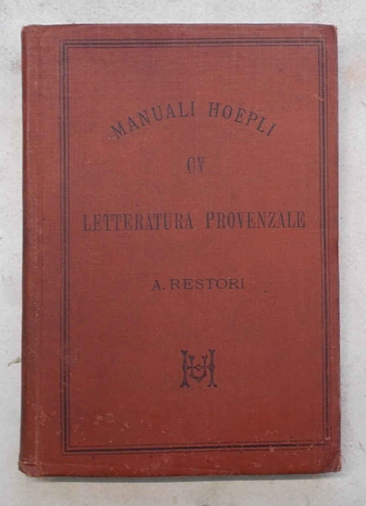 Letteratura provenzale.