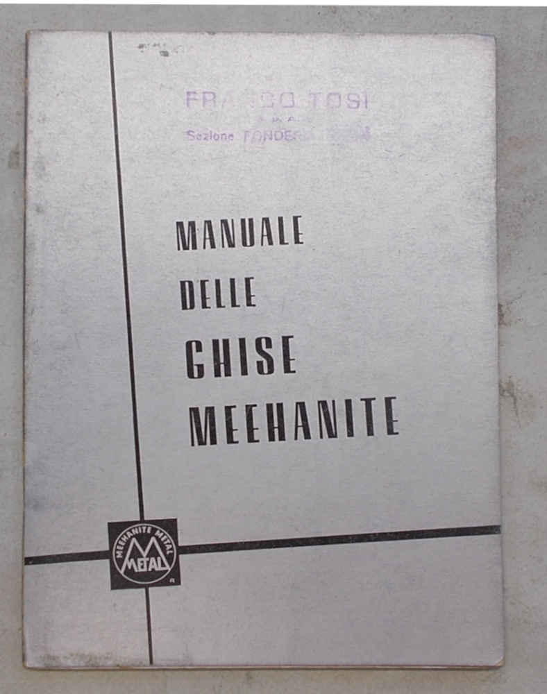 Manuale delle ghise meehanite.