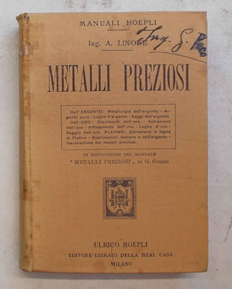 Metalli preziosi.