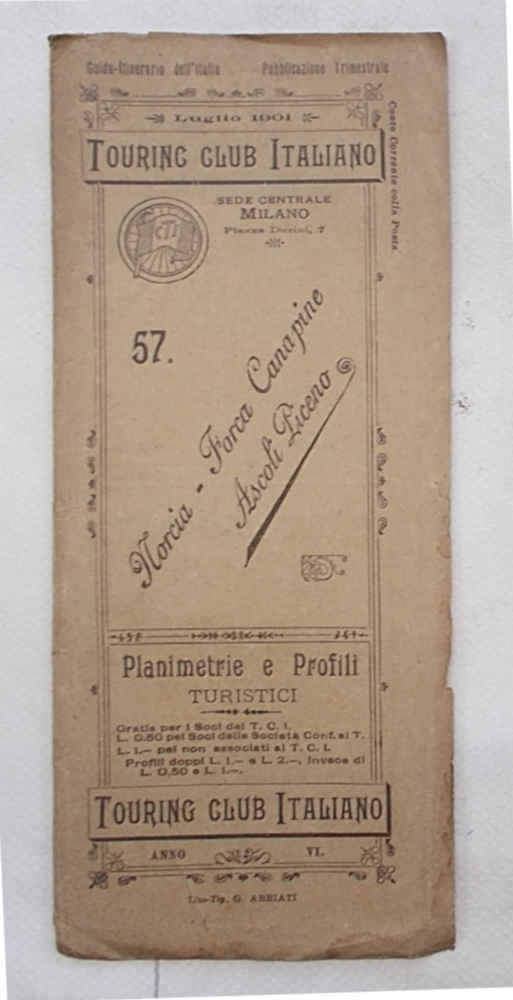 Morcia - Forca Canapine - Ascoli Piceno. (Planimetrie e profili …