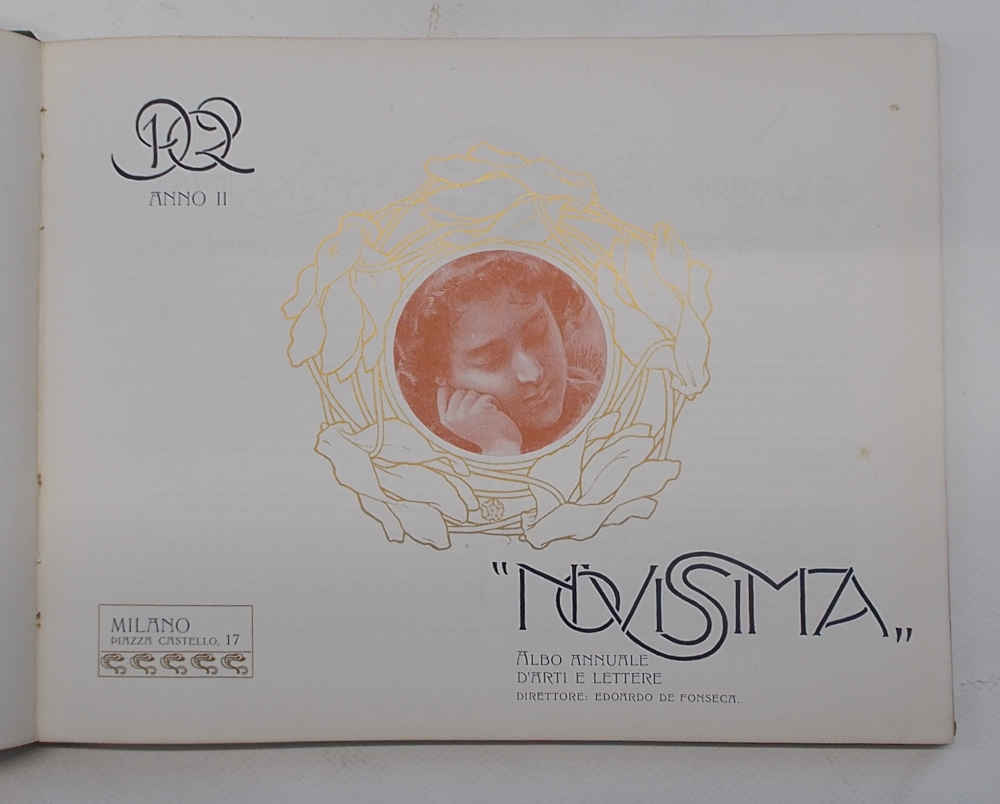 "Novissima". Albo d'Arti e di Lettere. 1902 Anno II.