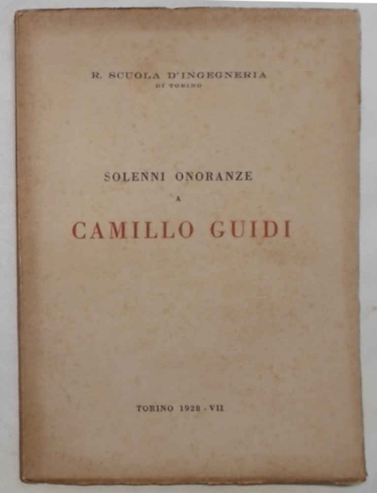 Onoranze a Camillo Guidi.