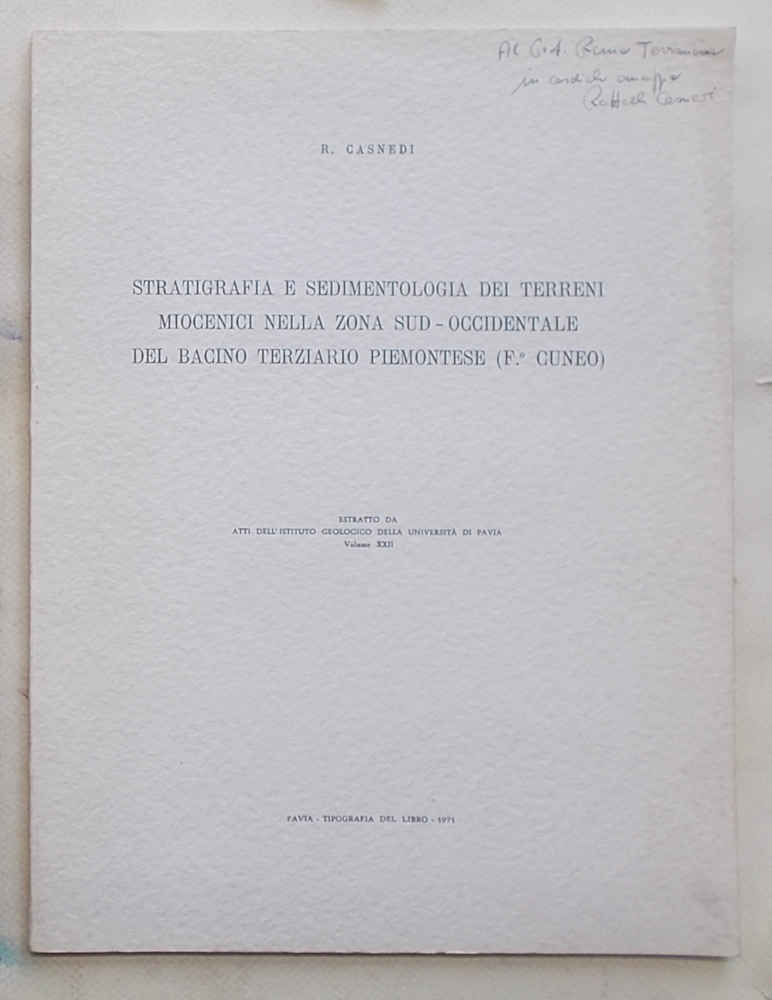 Stratigrafia e sedimentologia dei terreni miocenici nella zona sud-occidentale del …