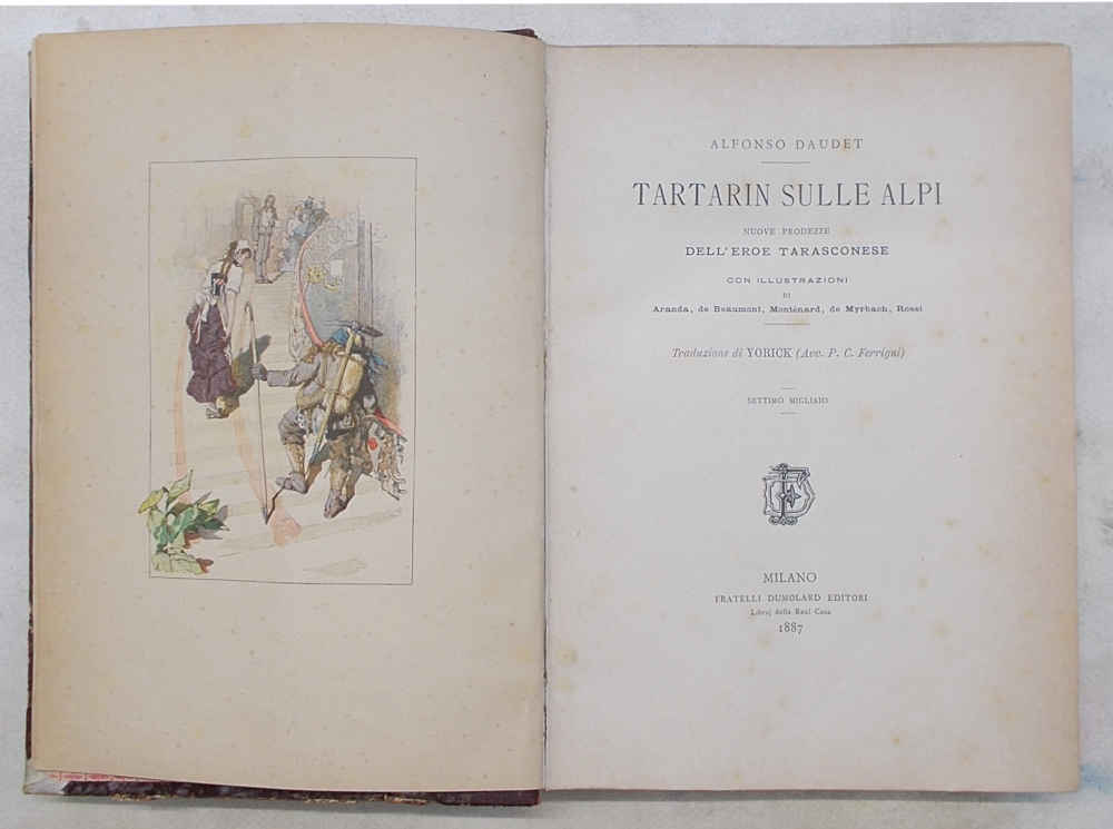 Tartarin sulle Alpi. Nuove prodezze dell'eroe tarasconese.