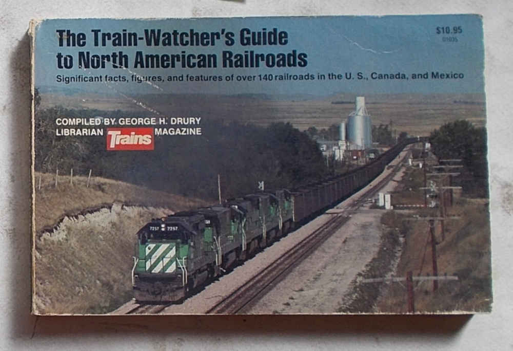The train-watcher's guide to North American Railroads.