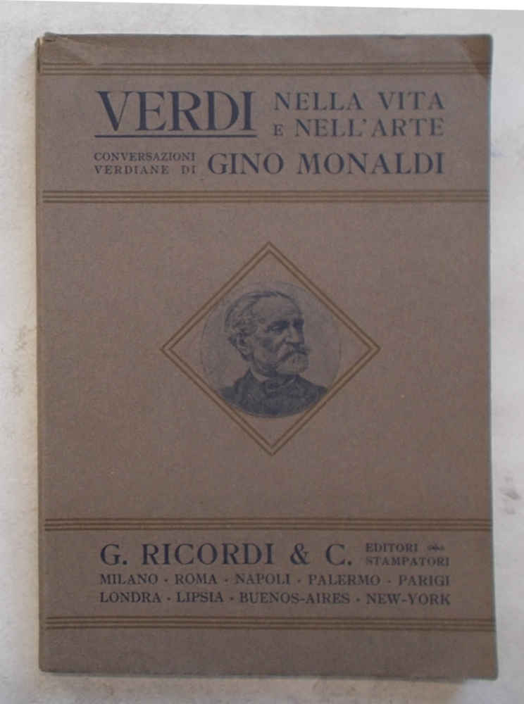 Verdi nella vita e nell'arte. (Conversazioni verdiane).