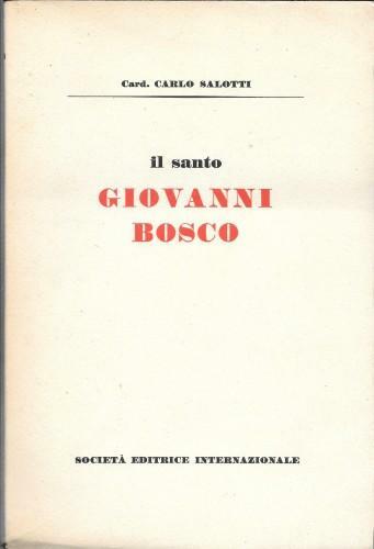 Il santo Giovanni Bosco