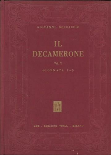Il Decamerone, con illustrazioni originali del secolo XVIII, note a …
