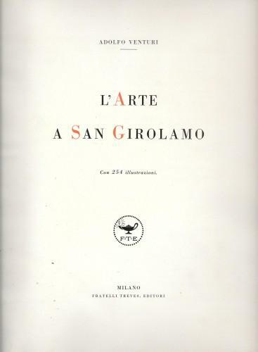 L'arte a San Girolamo