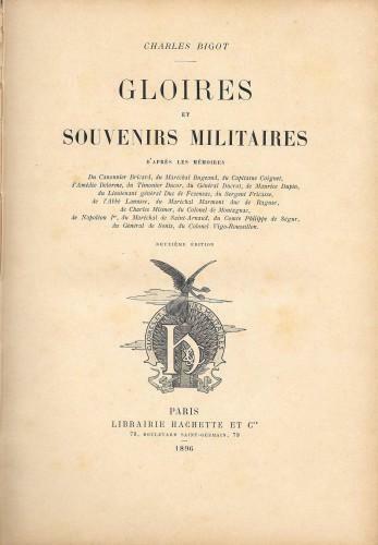 Gloires et souvenirs militaires
