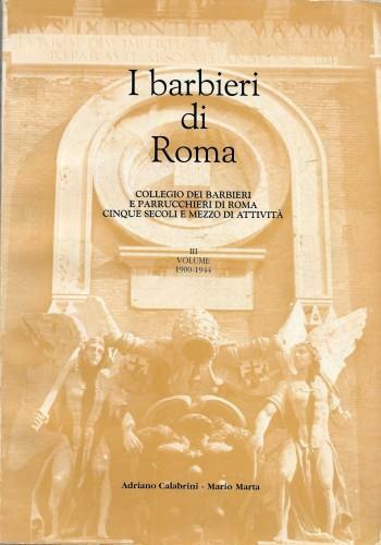 I barbieri di Roma. Collegio dei barbieri e parrucchieri di …