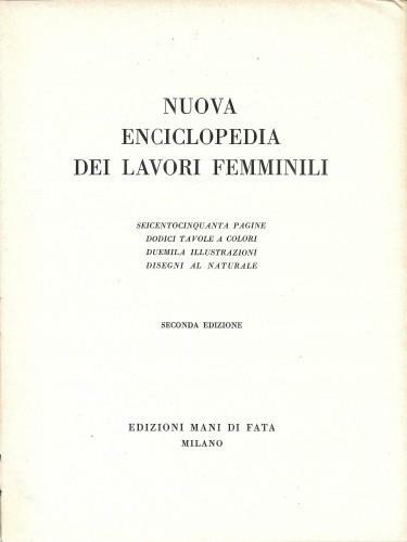 Nuova enciclopedia dei lavori femminili