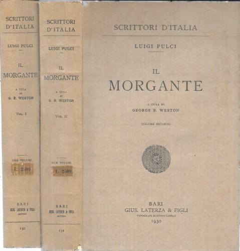 Il Morgante, in 2 voll.