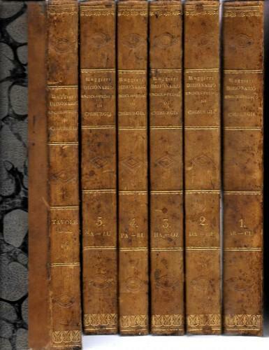 Dizionario enciclopedico di chirurgia tradotto dal francese in italiano ed …