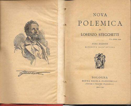 Nova polemica - Postuma, 2 opere in 1 vol.