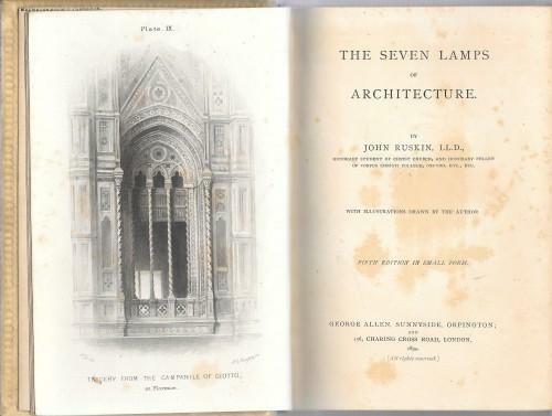 The seven lamps of Architecture