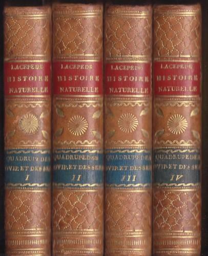 Histoire Naturelle des Quadrupedes Ovipares et des Serpents, in 4 …