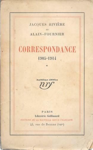 Correspondance 1905 - 1914, in 4 voll.