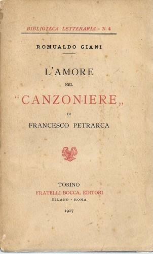 L'amore nel Canzoniere di Francesco Petrarca