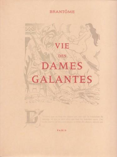 Vie des dames galantes