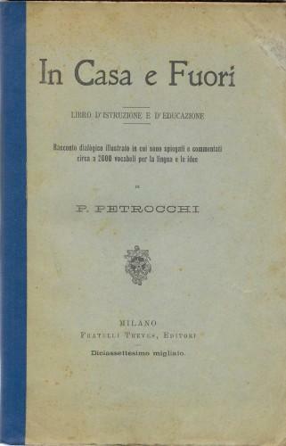 In casa e fuori. Libro d'istruzione e d'educazione