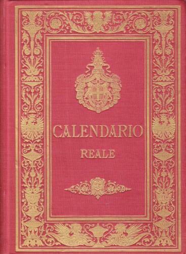 Calendario Reale 1892