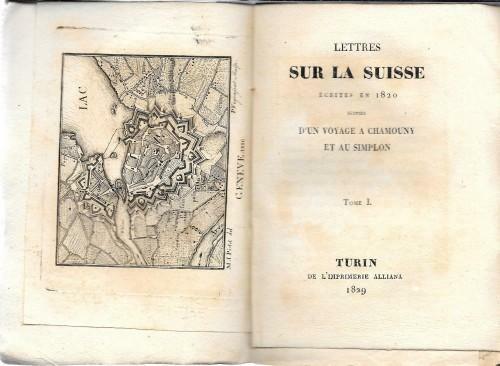 Lettres sur la SUISSE écrites en 1820 suivies d'un voyage …