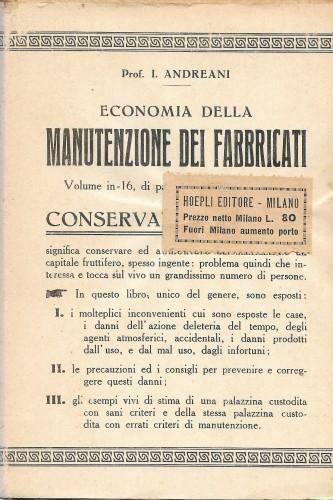 Economia della manutenzione dei fabbricati