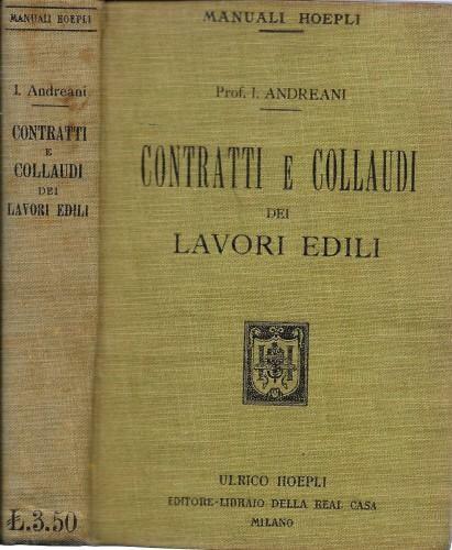 Contratti e collaudi dei lavori edili