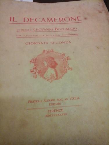 Il Decamerone. Illustrato da Tito Lessi, in 10 fascicoli